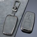 Zinc Alloy Car Key Case Cover Shell Fob For Toyota Prius Camry Corolla CHR C-HR RAV4 Land Cruiser Prado Car Keychain Accessories.