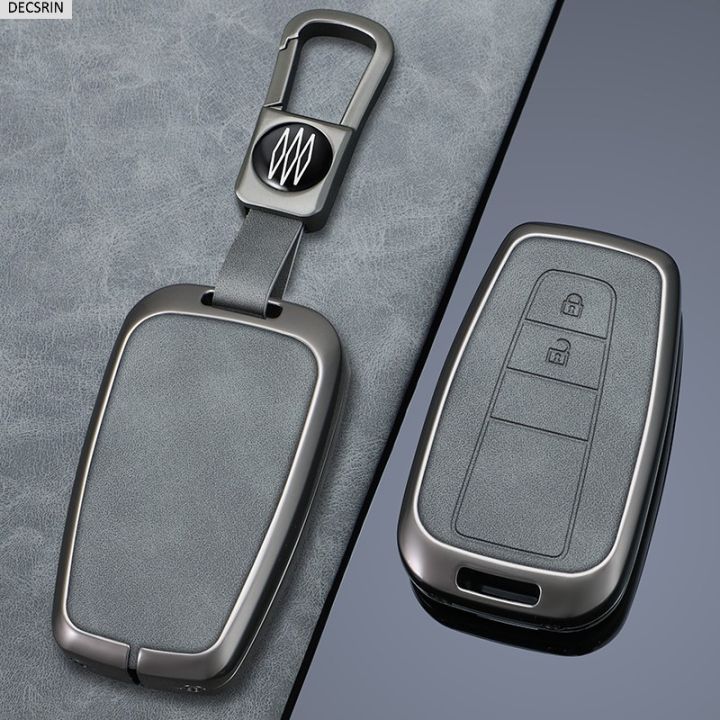 Zinc%20Alloy%20Car%20Key%20Case%20Cover%20Shell%20Fob%20For%20Toyota%20Prius%20Camry%20Corolla%20CHR%20C-HR%20RAV4%20Land%20Cruiser%20Prado%20Car%20Keychain%20Accessories%20-%20Image%203