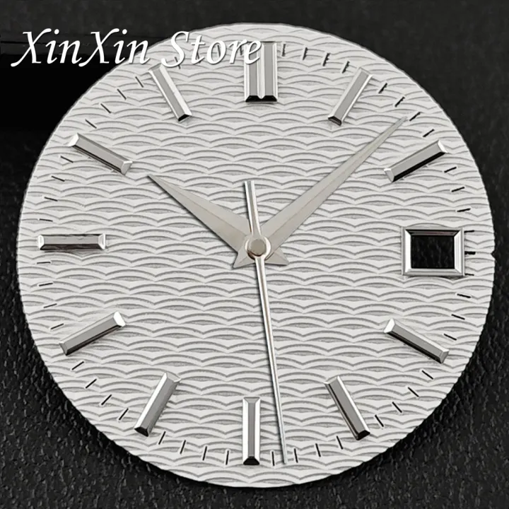 Sky%20Blue%2028.5mm%20GS%20Watch%20Dial%20With%20Hands%20Wave%20Textured%20Surface%20Watch%20Face%20Watch%20Parts%20for%20NH35%204R35%20Movement%20for%20GS%20Mod%20Parts%20-%20Image%202