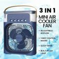 Portable Air Cooling Fan Conditioner Personal Cooling Fan-  Free C Type Cable. 
