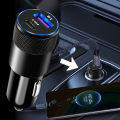 New 3.1A car charger orig USB + Pd 2 ports Multi USB output car charger for 12/24v kz02 car charger. 