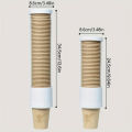 Disposable cup extractor, Wall mounting, Disposable paper cup, Dispenser, Plastic cup holder,Dispenser automatically drops cup.