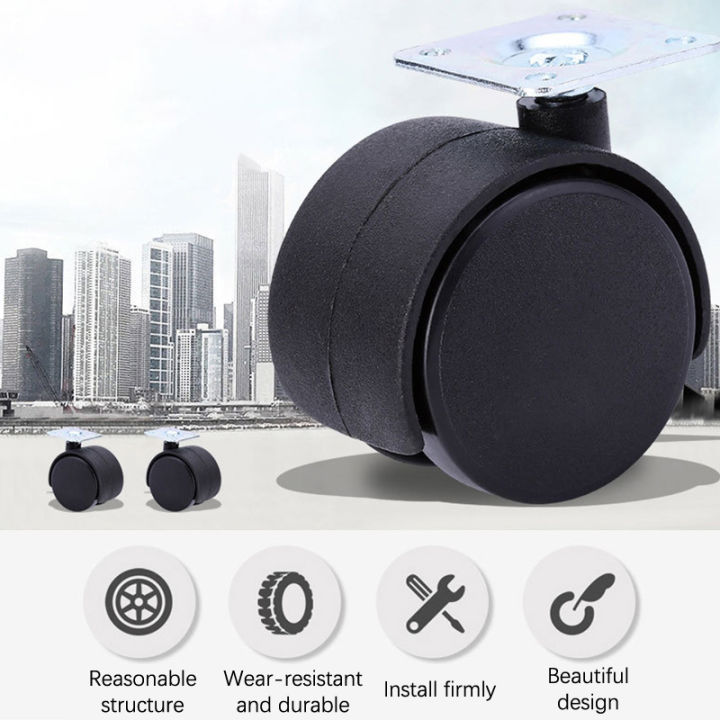 1Pair%201.5inch%20Universal%20Wheel%20Swivel%20Caster%20Roller%20Wheel%20Furniture%20Office%20Chair%20Caster%20With%20Brake%20-%20Image%204