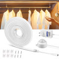 Smart PIR Motion Sensor Neon Lights LED Cabinet Kitchen Lamp Auto ON OFF Waterproof For Closet Cupboard DIY  Decoration lightify. 