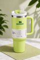 Original Stanley Tumbler Cup - 40oz Stainless Steel Tumblers Water Bottles with Vacuum Insulation  Leak-Proof Handle, Straw & Lid  Double Wall Insulated Thermal Coffee Cup for Girls, Boys  Hot & Cold Drinks for Travel, Gym, Office, Outdoor. 