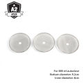 3 PCS of reusable stainless steel French filter press coffee machine, detachable mesh filter, coffee pot filter cartridge. 
