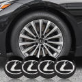 4Pcs Car Wheel Center Hub Caps Cover Accessories For Lexus FSPORT GS GX IS LS LX CT LC RC LBX NX RX 350h 450h ES UX 300e GX460. 