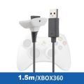 1.5M Games USB Play Charging Charger Cable Cord For XBOX 360 Wireless Controller Handle Connection Cable Accessory.