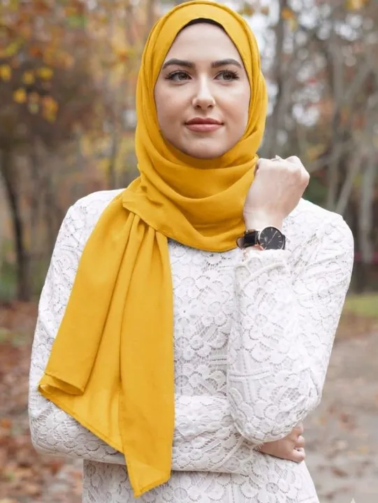 Hijab,%20Luxury%20Chiffon%20Georgette%20Hijab%20For%20Girls%20%7C%20Lightweight%20feel%20and%20effortless%20drape%20Hijabs/Scarves/Stoler%20for%20Girls/Women%20-%20Image%202