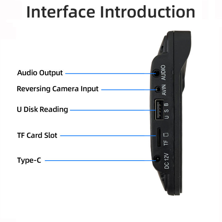 Car%20Radio%20Wireless%20CarPlay%20Android%20Auto%20Multimedia%20Video%20Player%207inch%20Portable%20Touch%20Screen%20With%20USB%20AUX%20For%20Rear%20View%20Camera%20-%20Image%207