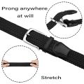Ladies Braided Elastic Woven Leather Stretchable Belt for Girls Women. Imported Quality.. 