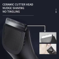 Kemei KM-1838 Bikini Line Men's Full Body Washable Hair Removal Machine Rechargeable Electric Shaver Secret Trimmer With Light. 