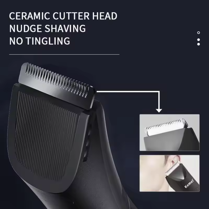 Kemei%20KM-1838%20Bikini%20Line%20Men's%20Full%20Body%20Washable%20Hair%20Removal%20Machine%20Rechargeable%20Electric%20Shaver%20Secret%20Trimmer%20With%20Light%20-%20Image%205