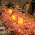 4,6 Pack Pack 11.8Ft Pink Cherry Blossom Flower Garland With 12Ft Lights String Light Hanging Artificial Pink Flower Garland Vines For Bedroom Japanese Cherry Blossom Flowers Decor Spring Floral Garland Decorations For Wedding Garden Arch Wall Home Party.. 