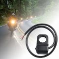 High Quality Headlight Switch ON/OFF Switch Fog Spotlight Switch Handlebar Waterproof 22-23mm CNC Aluminum-alloy. 