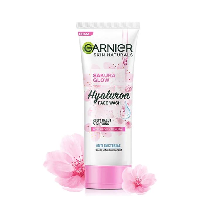 International%20Thailand%20Product%20Garnier%20Sakura%20Glow%20Glowing%20Face%20Wash%20Used%20For%20Male%20/Female..%20100%20Ml%20-%20Image%202