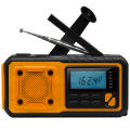 5000mAh Portable Emergency Solar Power Radio Hand Crank Charging AM/FM SW multi BAND Radio Led Reading Flashlight Power Bank.