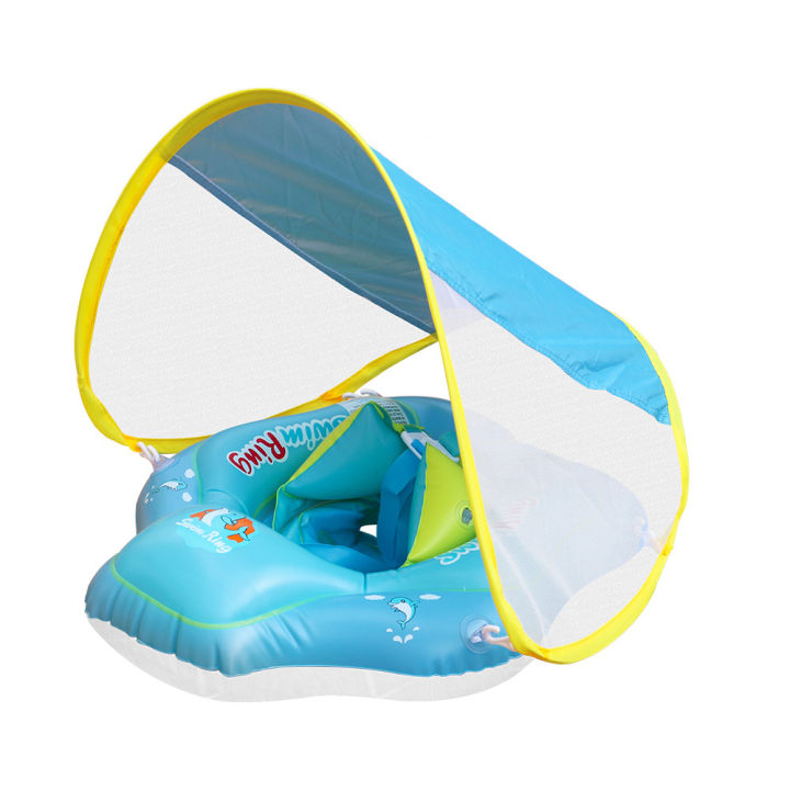 New%20Inflatable%20Baby%20Seat%20Ring%20With%20Sunshade%20Canopy%20Foldable%20Kids%20Swimming%20Float%20Safe%20Water%20Play%20Toy%20For%20Infant%20Toddler%20Pool%20Use%20-%20Image%205