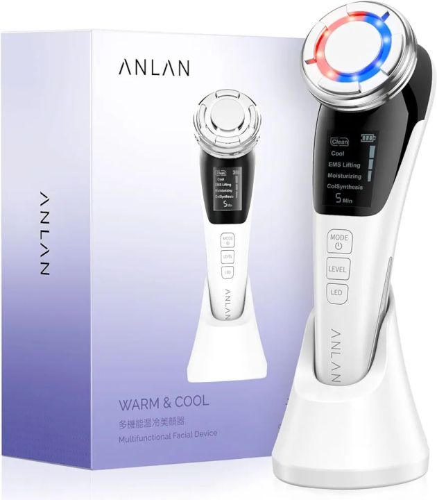 ANLAN Face Massager for Skin Care,Beauty Device Multi Anti-Wrinkle High-Frequency EMS Facial Lifting Toning