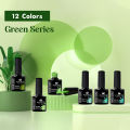MSRUIOO 8ml Dark Green Gel Nail Polish Fashionable All for Nails Manicure Soak Off UV LED Gel Varnish Nail Art Painting Vernis. 