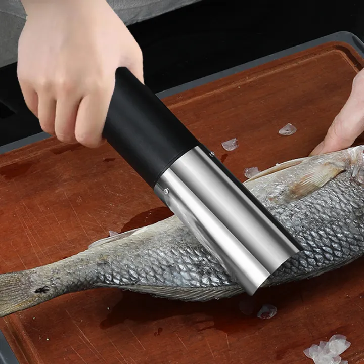 Portable Electric Fish Scraper Waterproof Fish Scale Remover Fish Scale ...
