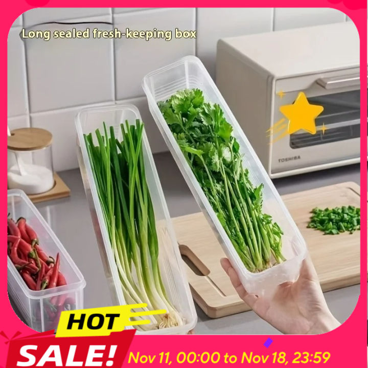 Refrigerator fresh-keeping storage box, fresh-keeping artifact,Small ...