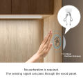 220V To 24V High Power COB Neon LED Strip Lights With Penetrating Touch Sensor Switch EU Plug Hand Waving Motion Kitchen Lamp. 