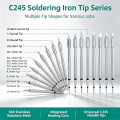 C245 Series Soldering Iron Tips,Universal High Precision Welding Replacement Tips for C245 Soldering Station. 