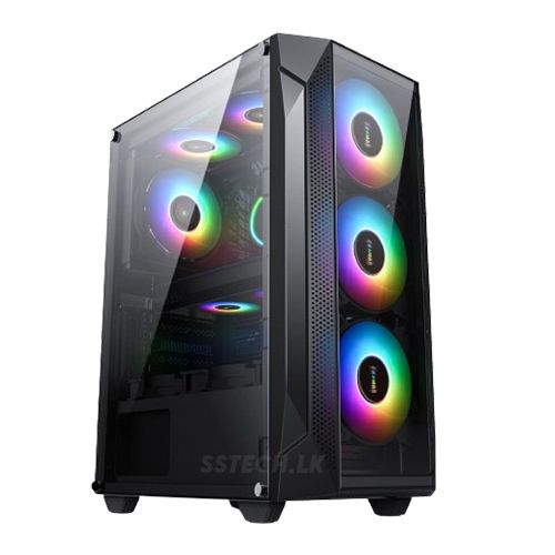 RUIX WIND BLACK GAMING CASING WITHOUT FAN