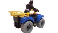 Batman Quad Bike Fisher Price Mattel 2007 4" & Batman Figure. 