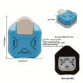Three-in-one Corner Rounders Corner Embosser Corner Cutter, DIY Photo Card Business Card Cutter round Cutter Paper Cutter. 