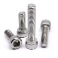 100/50/20/10pcs M2 M2.5 M3 M4 M5 M6 M8 Allen Hexagon Hex Socket Cap Head Screw Bolt Length 4-60mm DIN912 A2 304 Stainless Steel. 