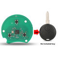 jingyuqin Board Only Remote Car Key For Mercedes Benz Key Smart Fortwo 450 Forfour Roadster Chiave 433MHz Auto Key Fob Blade.