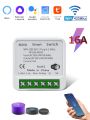 16A 20A 2-Way Control Tuya WiFi Smart Switch RF 433Mhz Relay Breaker Module Smart Life App Remote Works with  Home Alexa. 