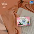 Yoko yogurt spa milk soap 90g. Yoko spa body soap milk with yogurt skin rejuvenation (pink). 