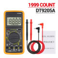 DT-9205A Digital Multimeter Ammeter Voltmeter Digital Voltage Tester Resistance Auto Range Multimetro Meter Test Probes. 