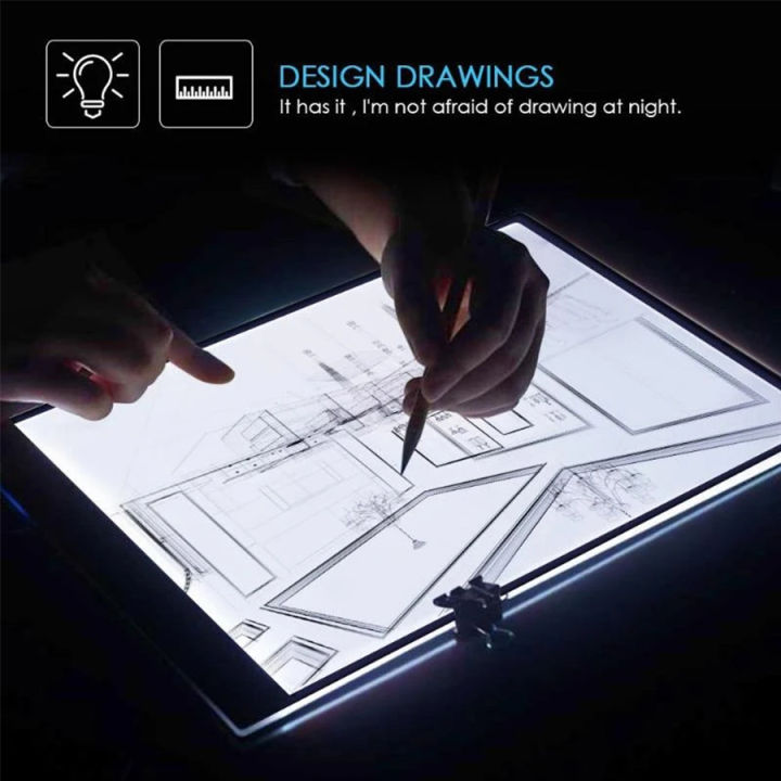 A5 LED Light Pad For Diamond Painting Artcraft Tracing Light Box Board ...