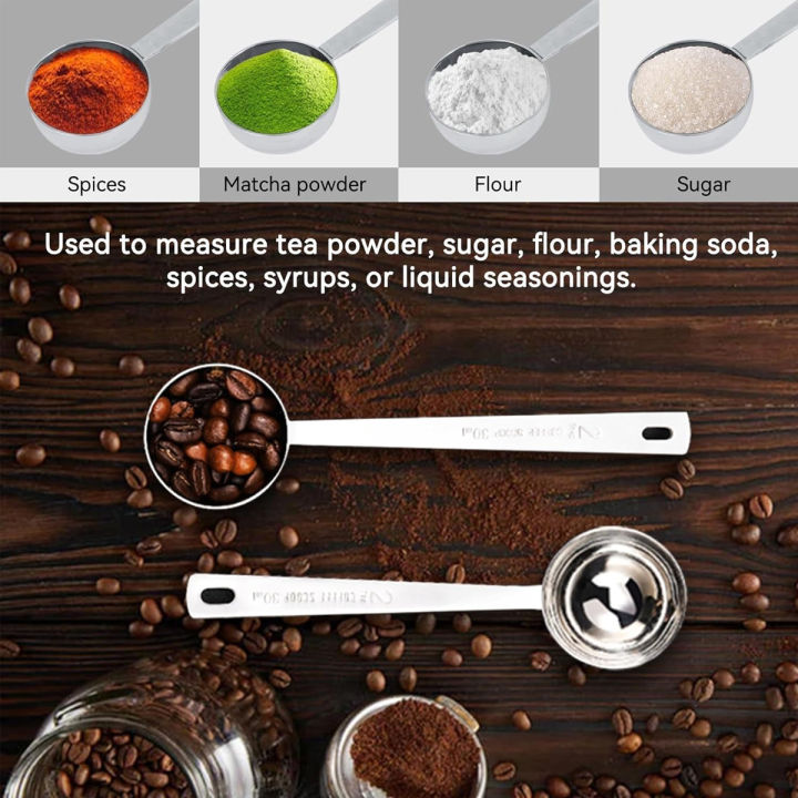 Stainless%20Steel%20Coffee%20Scoop,%20Tablespoon%20Measuring%20Spoon%20Long%20Handle%20Coffee%20Spoon%20for%20Kitchen%20Cafe%20Making%20-%20Image%203