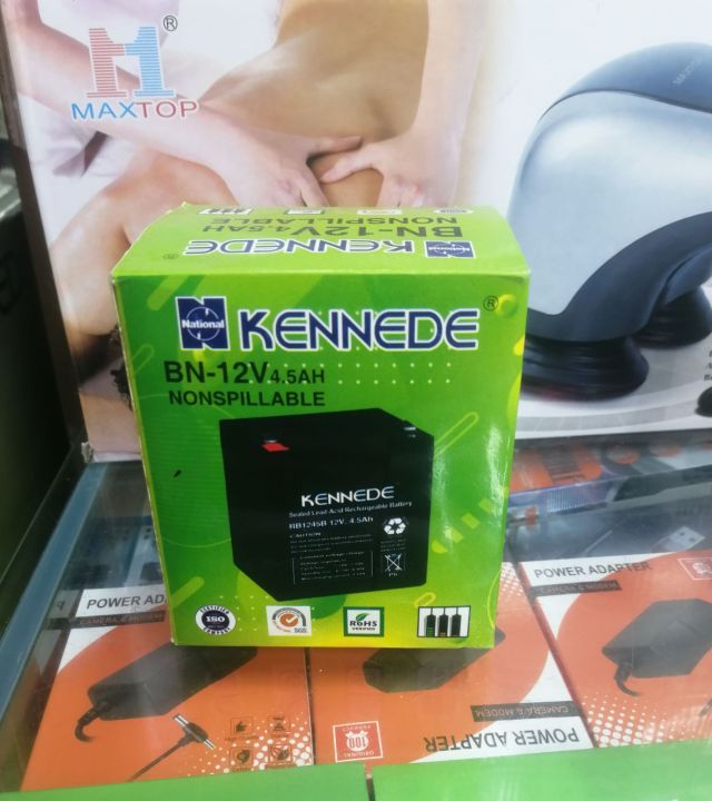 Kennede%2012V%204.5Ah%20Sealed%20Lead%20Acid%20Battery%20For%20Rechargeable%0AFan%20&%20Kid%E2%80%99s%20Toy,%20Bike%20etc.%20-%20Image%204