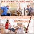 54CM Durable Professional Wooden Shoe Horn Flexible Long Handle Shoehorn Useful Shoe Lifter for seniors Shoe Spoon Home Tools. 