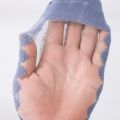 5 Pairs Of Womens Glass Fiber Spring And Summer Thin Transparent Breathable Socks Candy Color Polyester Sock Bottom. 