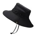 Xinbaoguan 100% Polyester 9201 New Summer Breathable Fisherman Hat Outdoor Mountaineering Hat Big Eaf Sunshade Hat Benni Hat. 
