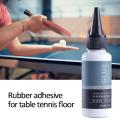 Professional Table Tennis Glue Set Water-based Glue VOC Free Ping Pong Rubber Adhesive with brush for Racket Tennis Paddle Glue. 