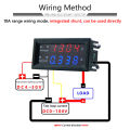 M4430 DC 100V 200V 10A Digital Voltmeter Ammeter 4-Digit 0.28 inch LED Display Voltage Volt Amp Tester Panel Meter. 