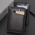 Portable Super Slim Soft Wallet PU Leather Mini Credit Card Wallet Purse Card Holders Men Wallet Thin Small Short Wallets. 