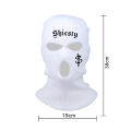 3 hole balaclava ski mask autumn/winter warm cycling sports full face mask ear protection knitted hat beanies,s Halloween. 