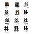 4x RC Wheels and Tires Replacement Vehicle Wheels Modified Tire for 1:64 Vehicle Toy Car RC Car Model Trucks Modification. 