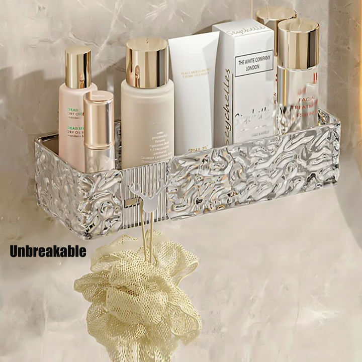 Acrylic%20Wall%20Mount%20Organizer%20Adhesive%20Shelf%20Bathroom%20Shelves%20for%20Wall%20Organizer%20Shower%20Multipurpose%20Shelf%20and%20Shampoo%20Holder%20Caddies%20No%20Drilling%20Hang%20Wall%20for%20Bathroom%20Kitchen%20Living%20Room%20-%20Image%205