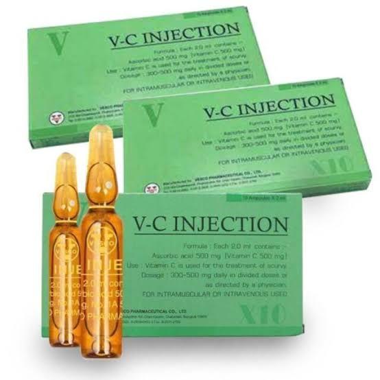 Health V Injection V-C Injection 100% Pure Vitamin C Injection Ampoule for sale ...