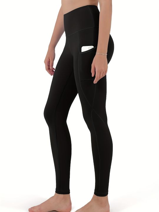 Fleece%20Lined%20Leggings%20with%20Pockets%20for%20Women%20-%20Thermal%20Warm%20Workout%20Winter%20Leggings%20for%20Women%20Yoga%20Pants%20for%20Women%20-%20Image%202